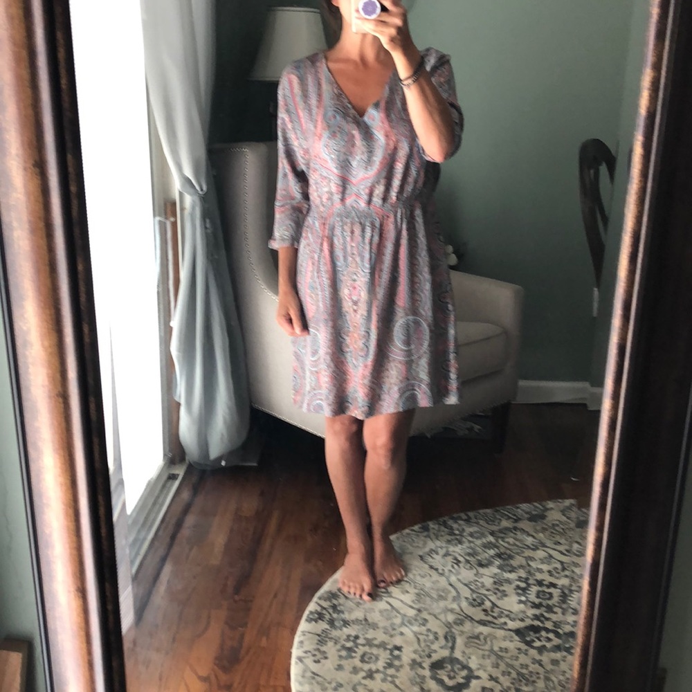 Zara Paisley dress